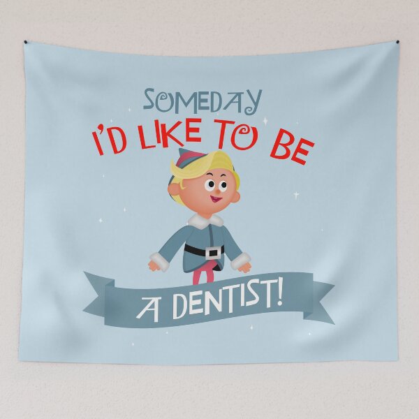 Item preview, Someday I'd Like To Be A Dentist - Hermey designed and sold by ABSTRACT-IVISM.