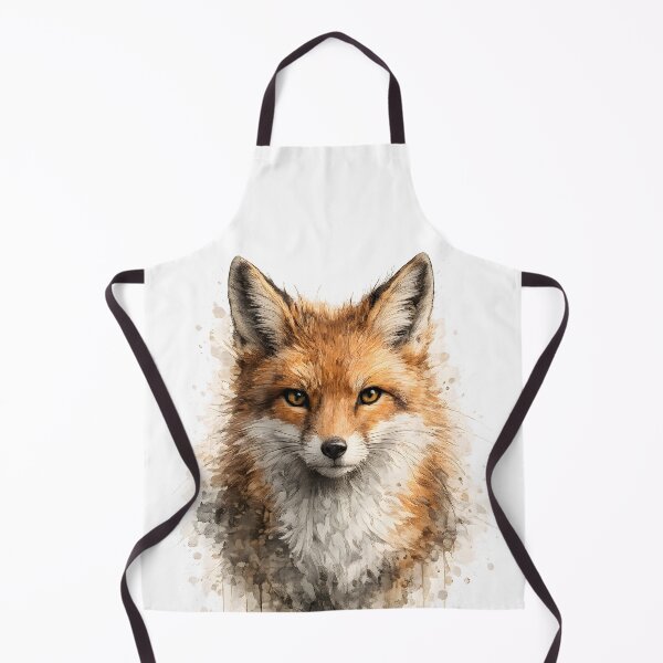 Item preview, Majestic Fox Portrait Modern Animal Art designed and sold by giachem99.