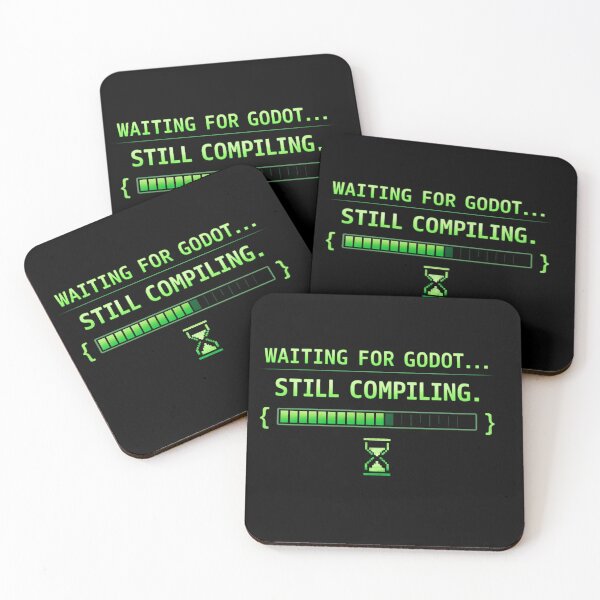 Item preview, Waiting For Godot Still Compiling Shirt – Funny Programmer Tee – Godot Engine Developer Humor designed and sold by Obinne.