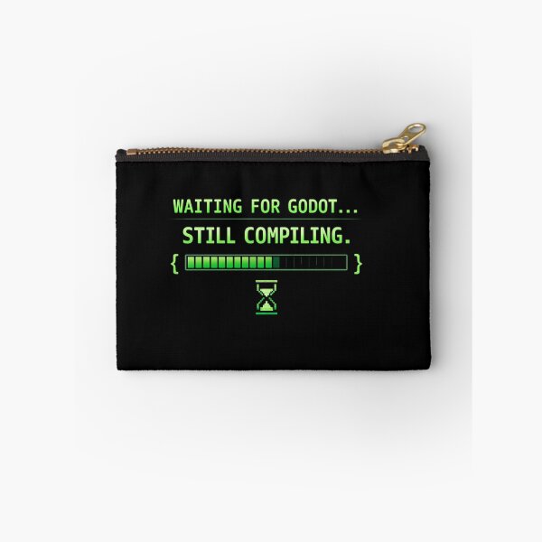 Item preview, Waiting For Godot Still Compiling Shirt – Funny Programmer Tee – Godot Engine Developer Humor designed and sold by Obinne.