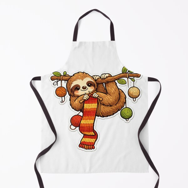 Item preview, Knitting Sloth  designed and sold by Iail Ioa.