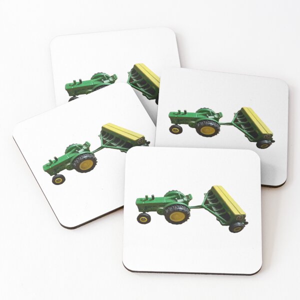 Item preview, Retro Vintage Toy Tractor Green / Yellow designed and sold by russellglantz.