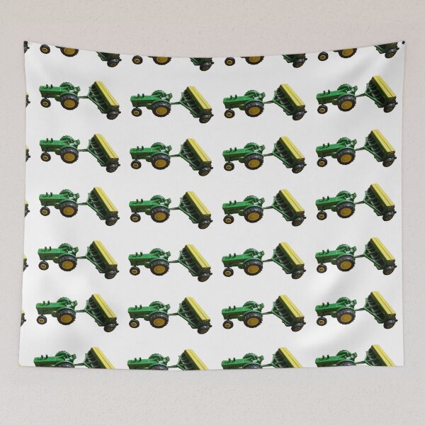 Item preview, Retro Vintage Toy Tractor Green / Yellow designed and sold by russellglantz.