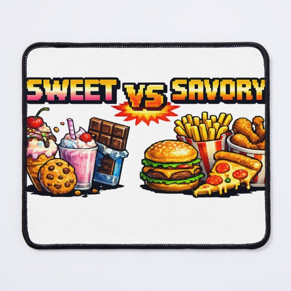 Item preview, Sweet vs Savory Foods designed and sold by redsharkuk.