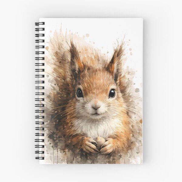 Item preview, Cute Squirrel Portrait Modern Animal Art designed and sold by giachem99.