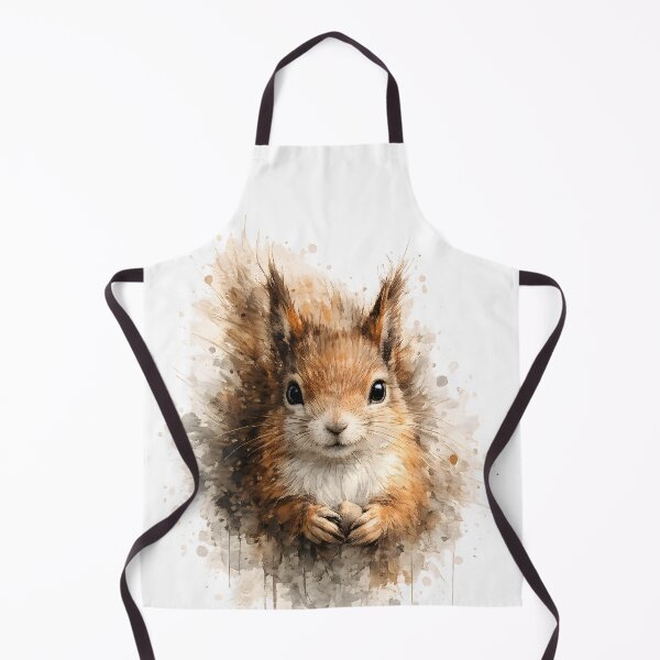 Item preview, Cute Squirrel Portrait Modern Animal Art designed and sold by giachem99.
