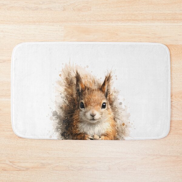 Item preview, Cute Squirrel Portrait Modern Animal Art designed and sold by giachem99.