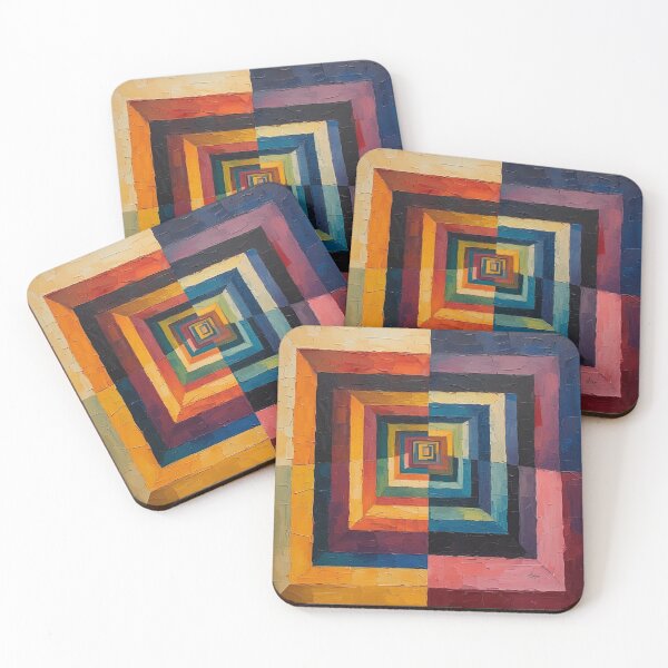 Item preview, Colorful Abstract Tunnels #2 designed and sold by Paragon-Art.