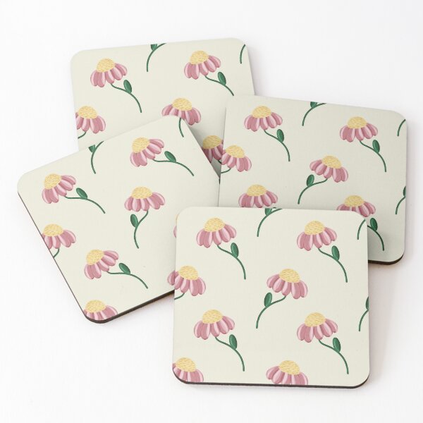 Item preview, Soft Pink Coneflower Seamless Pattern With Natural Botanical Style designed and sold by EL-Lebedenko.
