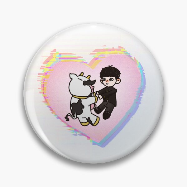 Item preview, Mob psycho with a cow designed and sold by MochiMelon.