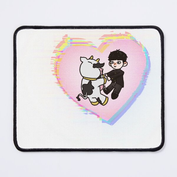 Item preview, Mob psycho with a cow designed and sold by MochiMelon.