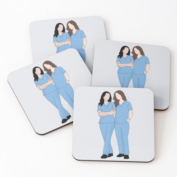 Item preview, Mika and Jules (Grey's Anatomy) designed and sold by Alpha1810.