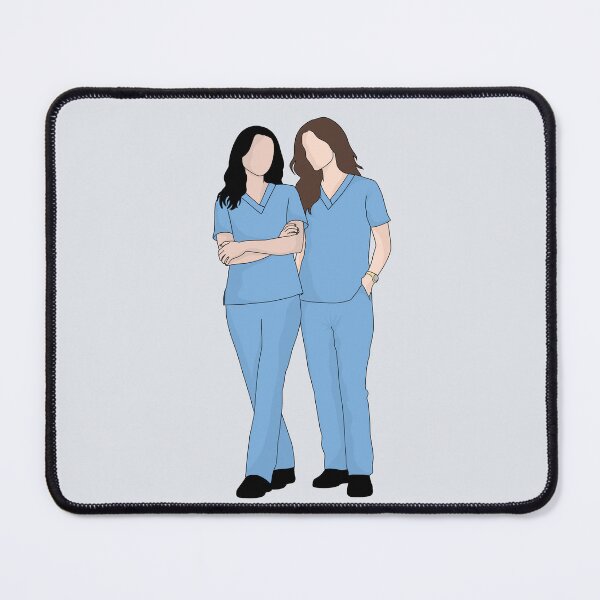 Item preview, Mika and Jules (Grey's Anatomy) designed and sold by Alpha1810.