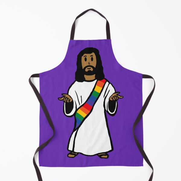 Item preview, LGBTQ Pride Jesus designed and sold by IdeaGardenInc.