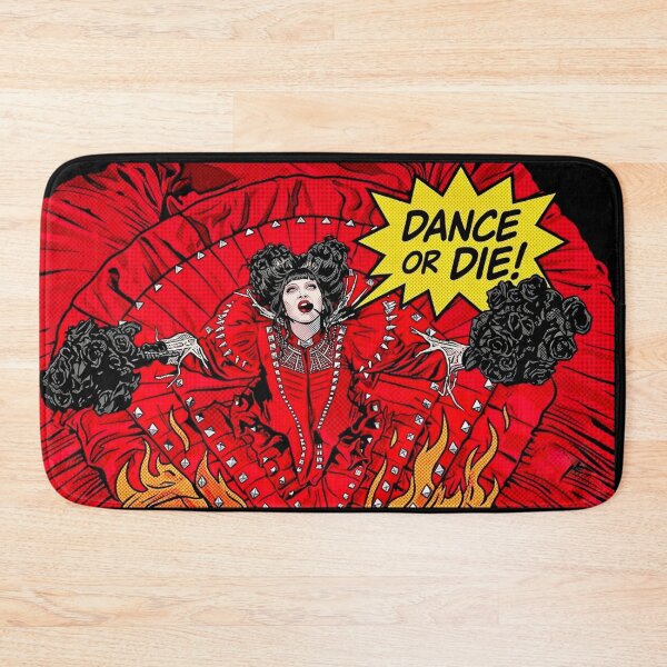 Item preview, GAGA ~ MAYHEM ~ DANCE OR DIE Pop Art Cartoon designed and sold by TheLastGarden.