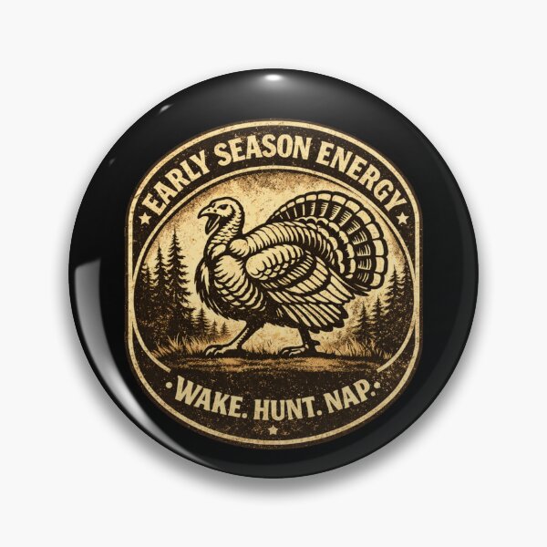 Item preview, Early Season Energy Turkey Hunting Shirt – Wake Hunt Nap Vintage Hunter Graphic designed and sold by WildWonderfulWear.