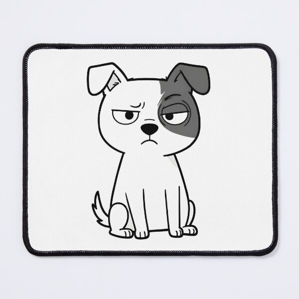 Item preview, suspicious dog designed and sold by Uglyandcute.