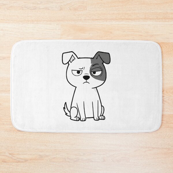 Item preview, suspicious dog designed and sold by Uglyandcute.