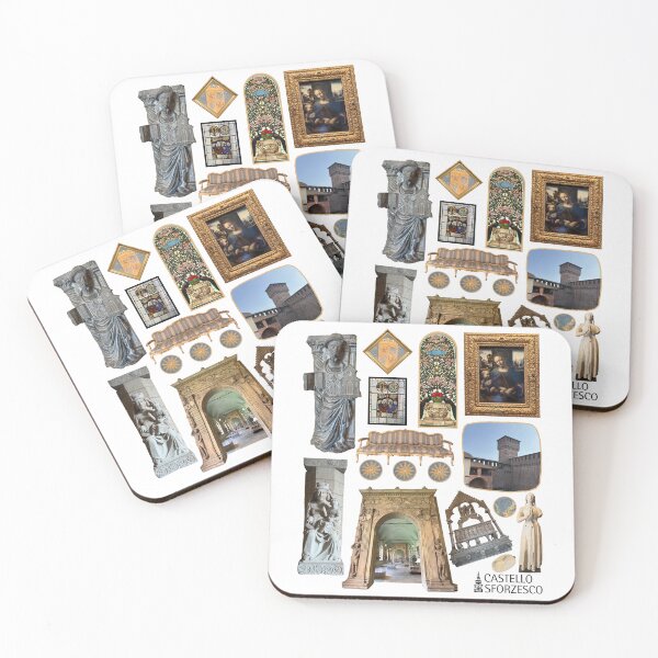 Item preview, Museo Castello Sforzeco (Sforza Castle Museum) collage designed and sold by HalSyd.