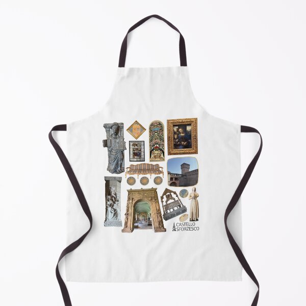 Item preview, Museo Castello Sforzeco (Sforza Castle Museum) collage designed and sold by HalSyd.