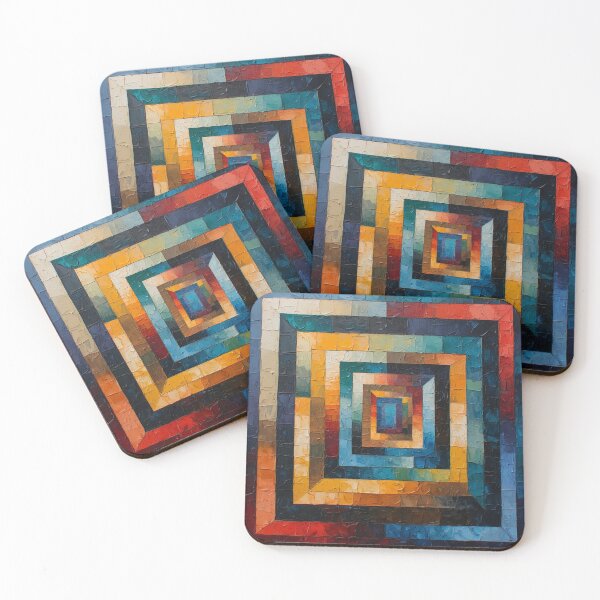 Item preview, Colorful Abstract Tunnels #3 designed and sold by Paragon-Art.