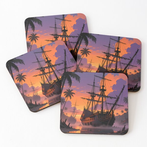 Item preview, Ship Graveyard – A Wreck in the Tropics designed and sold by David c.p JACQUEMET.