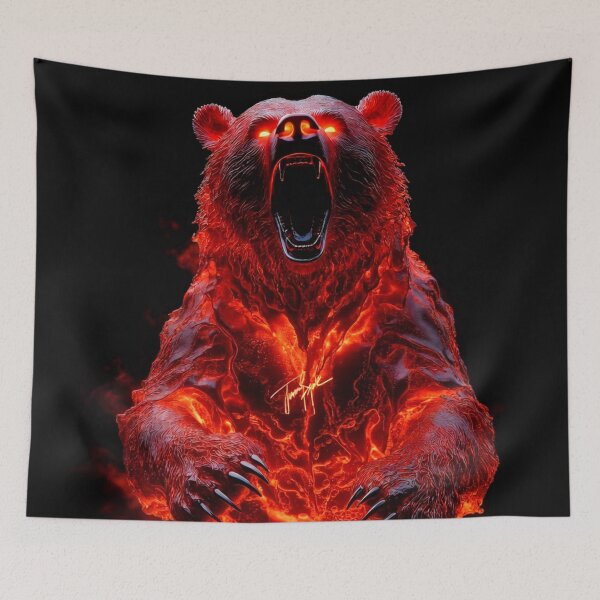 Item preview, Molten Alloy Bear Forge Roar designed and sold by TommySpark.