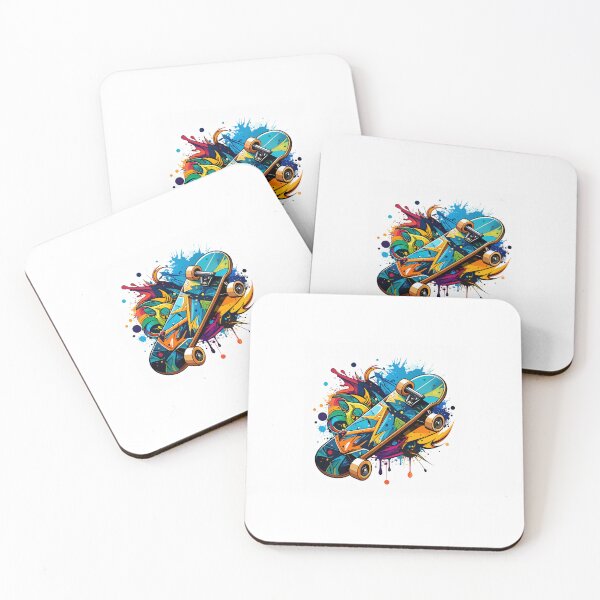Item preview, Lets Skate digital artwork designed and sold by AHillierArt.