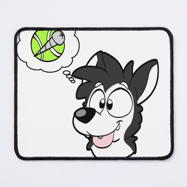 Item preview, Screwball Doggo designed and sold by King Triangle's Kingdom Of Stuff.