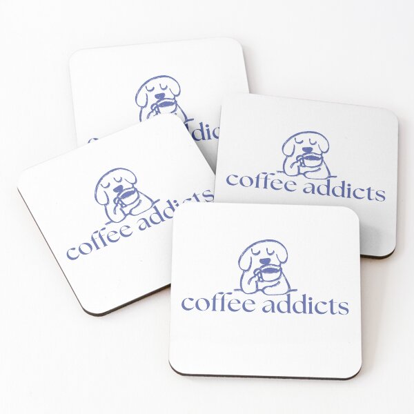 Item preview, Coffee Addicts – Funny Minimalist Coffee Lover Design designed and sold by AXIS-EQUILIBRIO.
