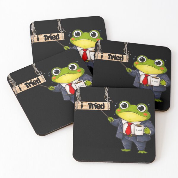 Item preview, I TRIED - Relatable Minimalist Slogan designed and sold by UnoStop.