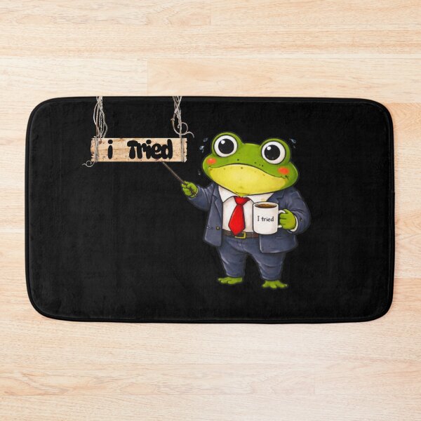 Item preview, I TRIED - Relatable Minimalist Slogan designed and sold by UnoStop.