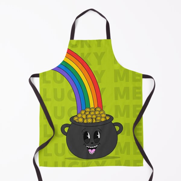 Item preview, Lucky Me – Rainbow and Pot of Gold Graphic designed and sold by carolineduvivier.