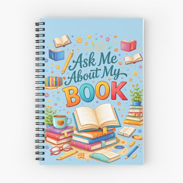 Item preview, Ask me about my book (for authors) designed and sold by Linda La Guardia.