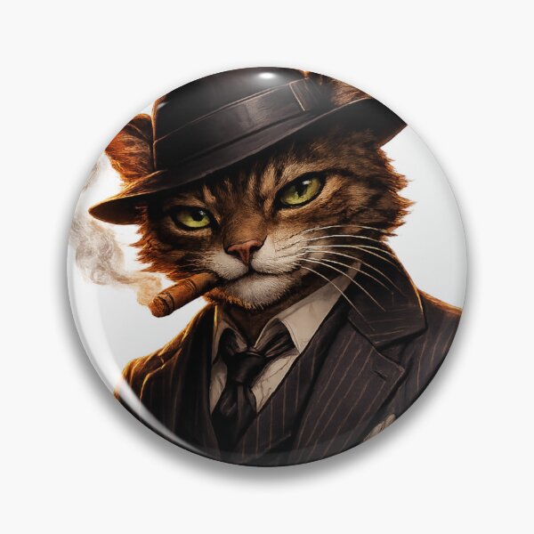 Item preview, Gangster Cat designed and sold by AugustusImages.