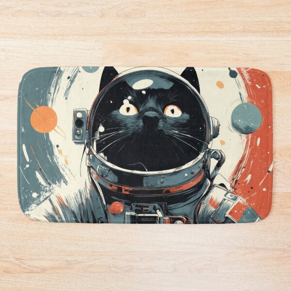 Item preview, Cat explores space in a spacesuit designed and sold by anytka.