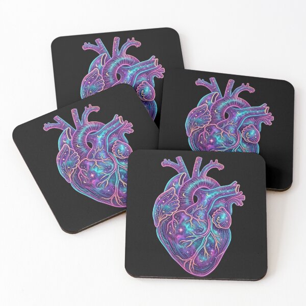 Item preview, Celestial Wire-Wrap Heart: Electric Stardust Art designed and sold by Siriusvibes.