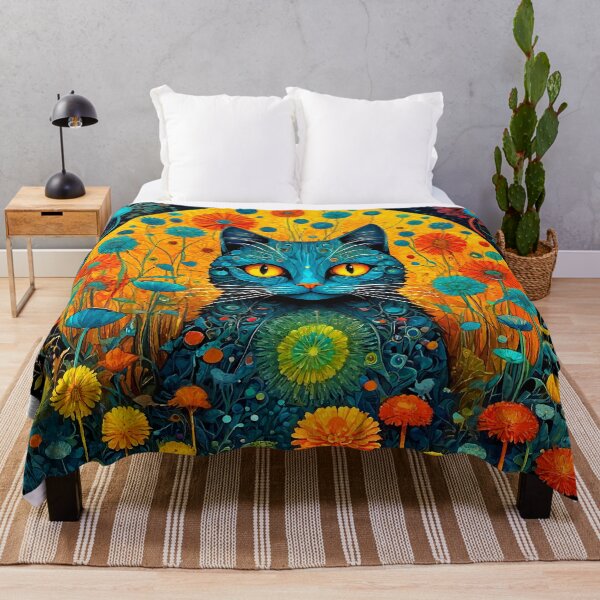 Item preview, Cosmic Cats - Surreal Graphic designed and sold by well3eyond.