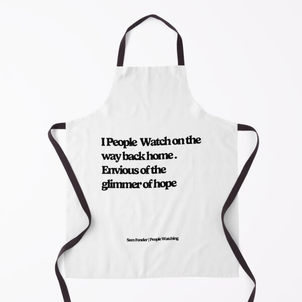 Item preview, Sam Fender | People Watching Lyrics designed and sold by tsmart6.