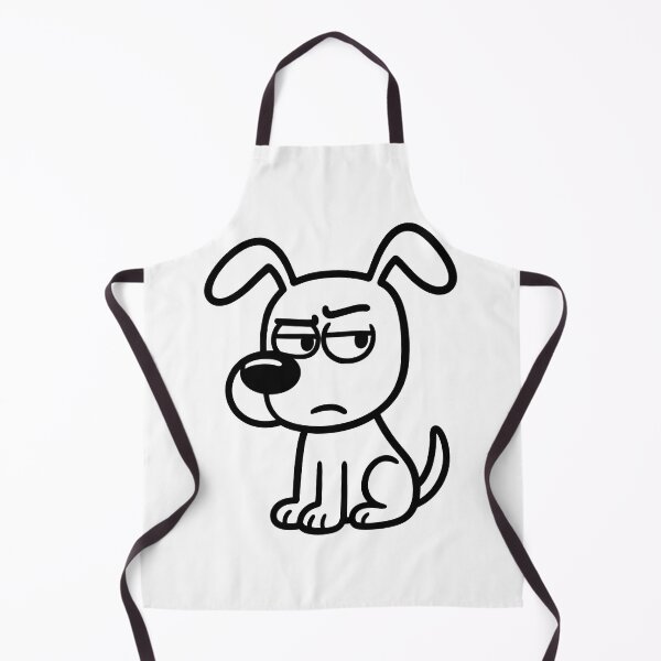 Item preview, suspicious dog designed and sold by Uglyandcute.