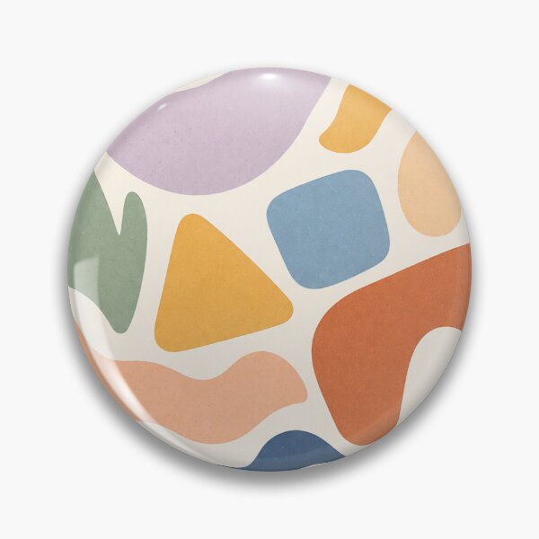 Item preview, Mixed Abstract Shapes (many colors, terrazzo style) designed and sold by DrizzyV.