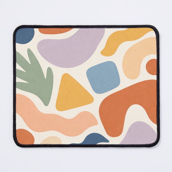 Item preview, Mixed Abstract Shapes (many colors, terrazzo style) designed and sold by DrizzyV.