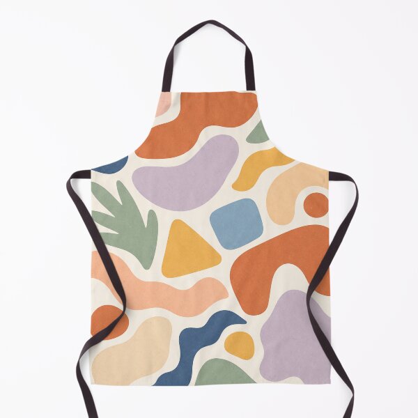 Item preview, Mixed Abstract Shapes (many colors, terrazzo style) designed and sold by DrizzyV.