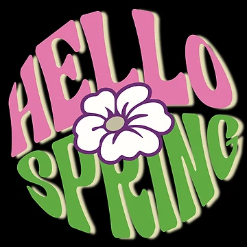 Artwork thumbnail, Hello Spring Pastel Design by TurnEffect