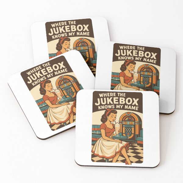 Item preview, 50s Diner Pin-Up: Where the Jukebox Knows My Name designed and sold by Pineapple-Tree.
