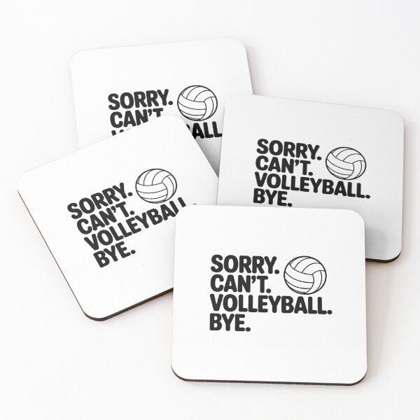 Item preview, Sorry can't volleyball bye designed and sold by jkrphoto.