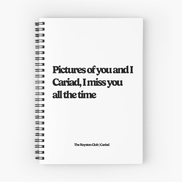 Item preview, The Royston Club | Cariad Lyrics designed and sold by tsmart6.
