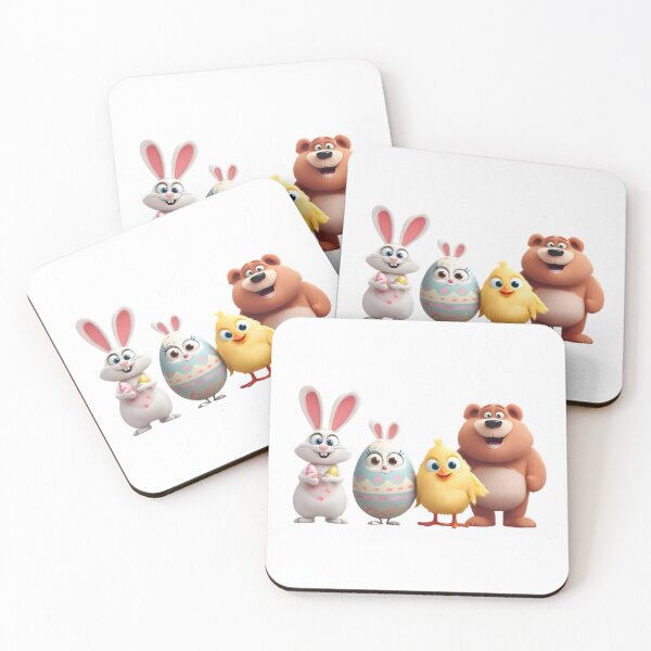 Item preview, Cartoon Easter Party designed and sold by Retro Whimsy.
