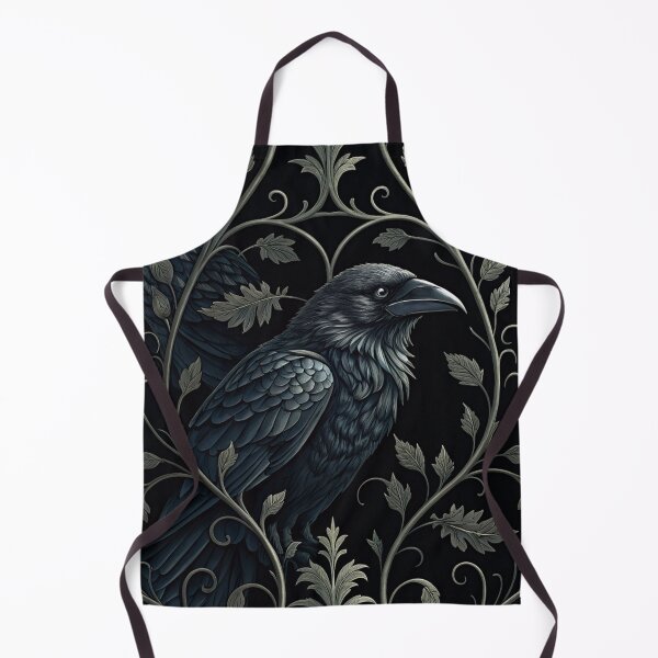 Item preview, Gothic Raven Seamless Pattern designed and sold by Erik Visnievskij.