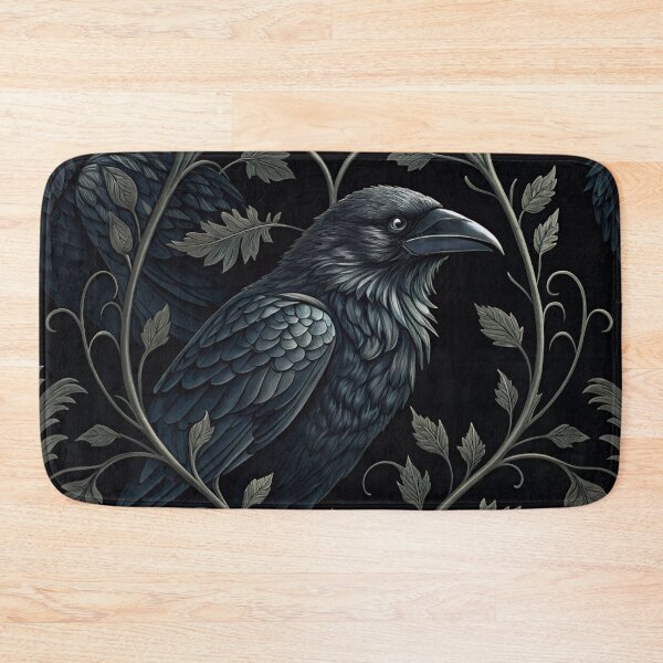 Item preview, Gothic Raven Seamless Pattern designed and sold by Erik Visnievskij.